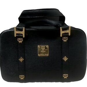 MCM Black Leather Rare Bag